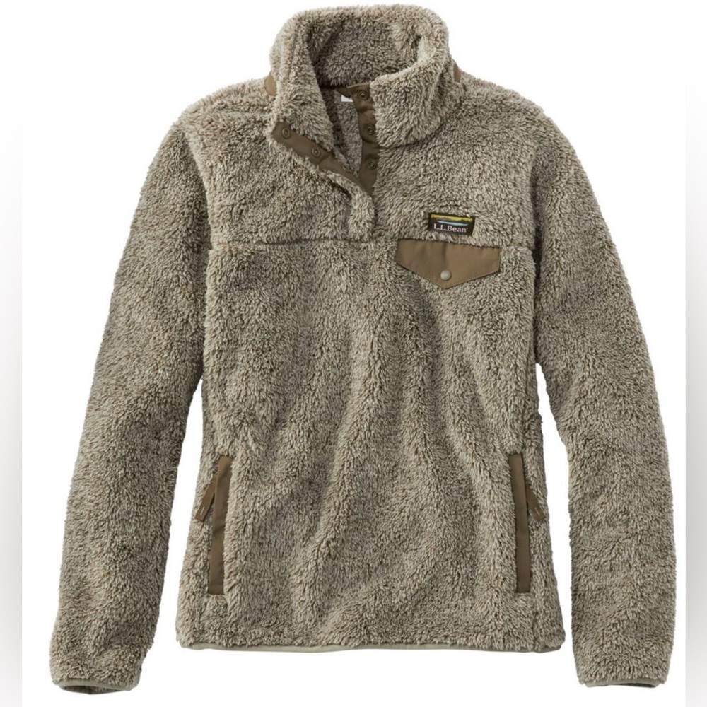 L.L.Bean Hi-Pile Fleece Pullover